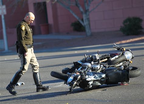 Man Badly Injured in Motorcycle Crash near Flamingo Road [Las Vegas, NV]